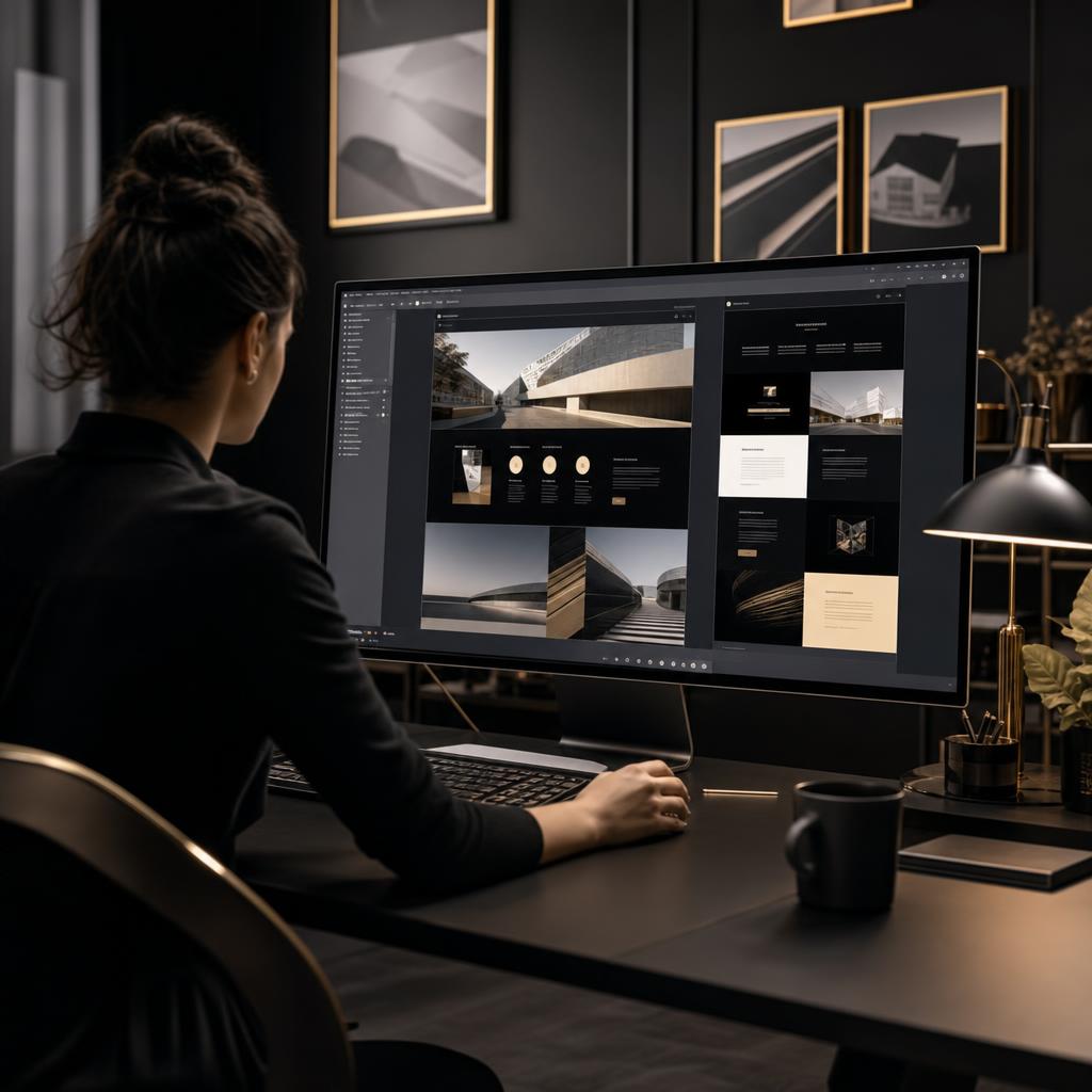 Refonte d'un site professionnel dans un studio digital